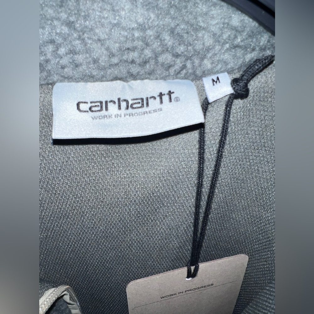 Carhartt WIP Hillock Fleece Jacket | Thyme - Picture 5 of 5
